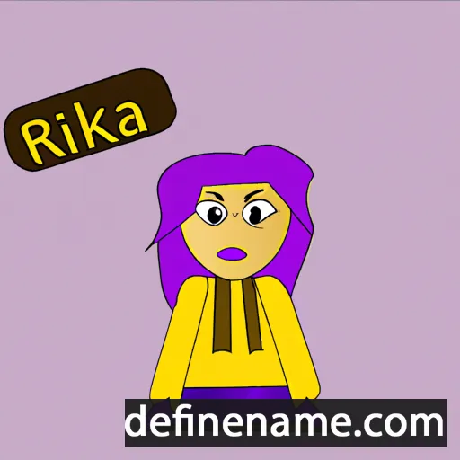 Rifka cartoon