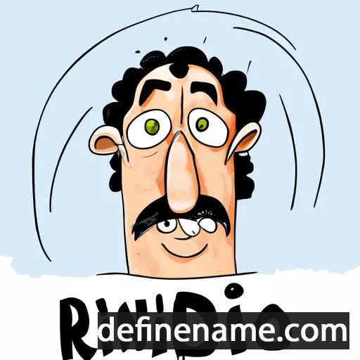 cartoon of the name Rinaldo