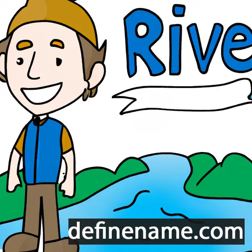 River cartoon