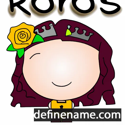 cartoon of the name Róis