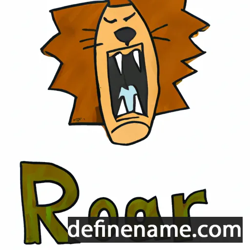 Roar cartoon