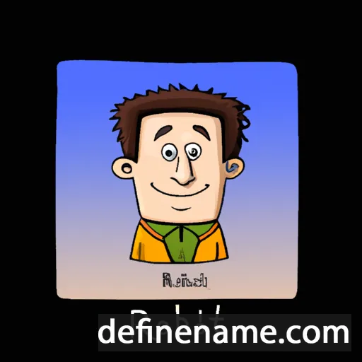 cartoon of the name Robert