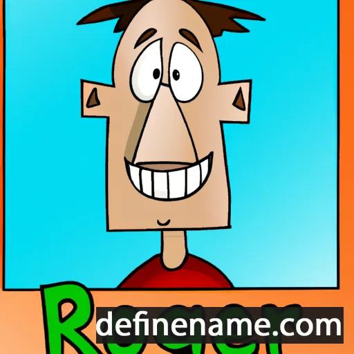 cartoon of the name Rodger