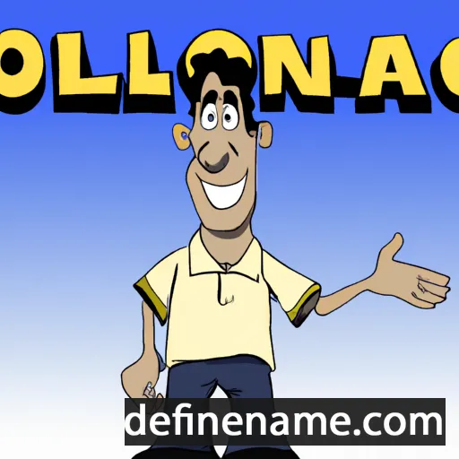 cartoon of the name Rolando