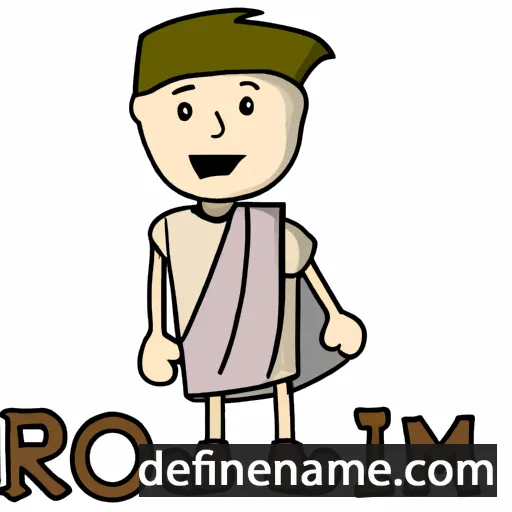 Romein cartoon