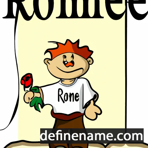 Romeo cartoon