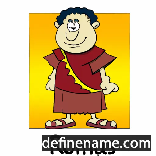 cartoon of the name Romulus