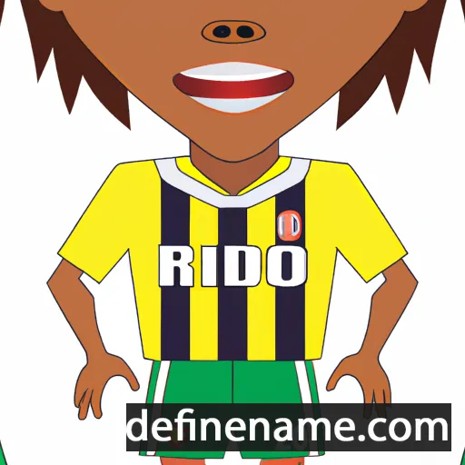 Ronaldinho cartoon