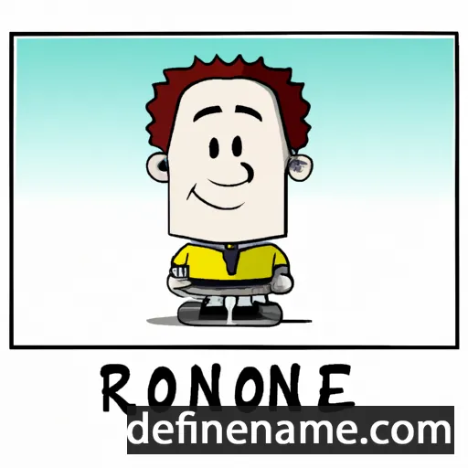 Ronnie cartoon