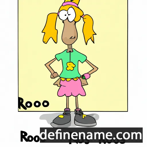 cartoon of the name Roos