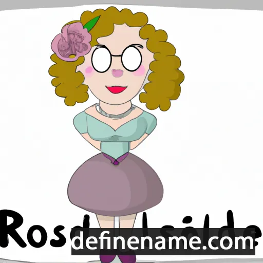 cartoon of the name Rosalind