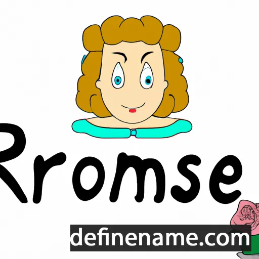 Rosemarie cartoon