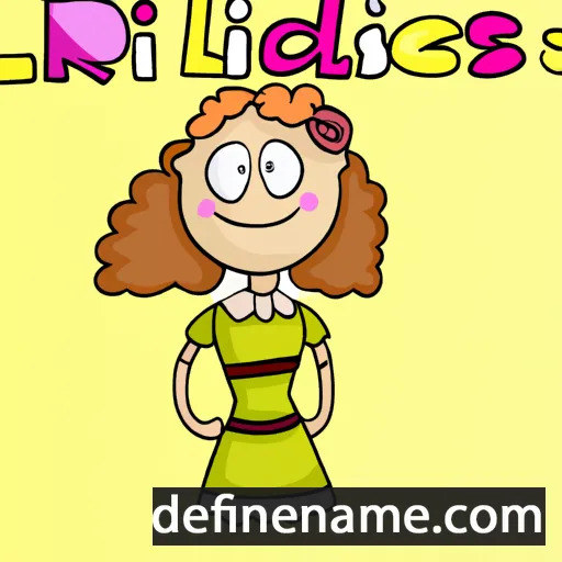 cartoon of the name Roslindis