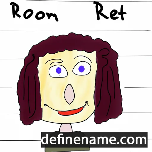 cartoon of the name Rotem