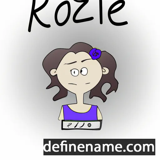 Rozálie cartoon