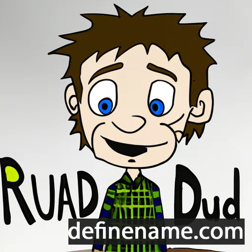 Ruaraidh cartoon