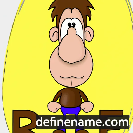 cartoon of the name Ruf