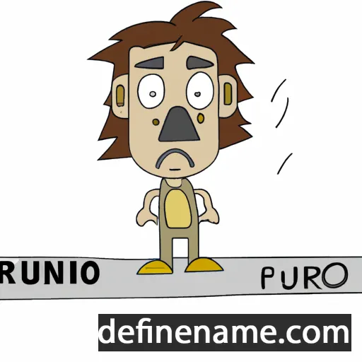 cartoon of the name Rufino