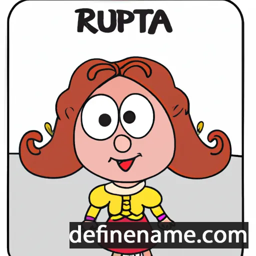 Ruperta cartoon