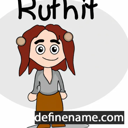 Ruthi cartoon