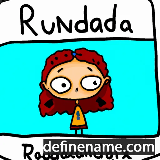 Ruxandra cartoon