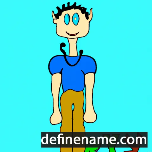 cartoon of the name Ry