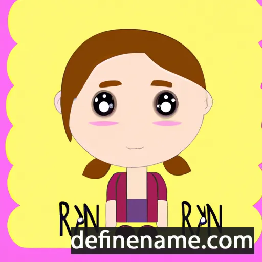 Ryann cartoon