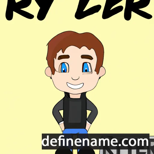 cartoon of the name Ryker