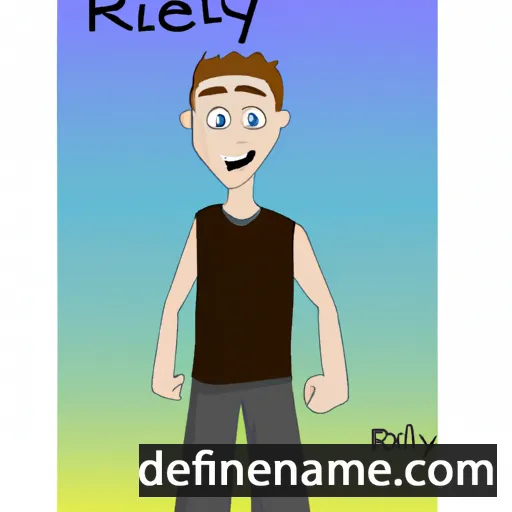 cartoon of the name Ryley