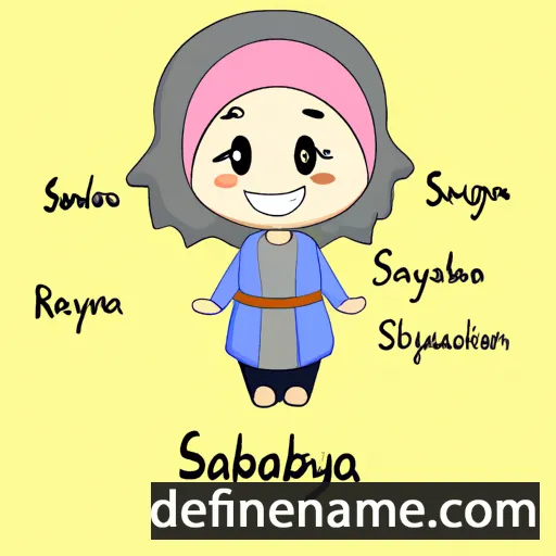 cartoon of the name Sabriyya