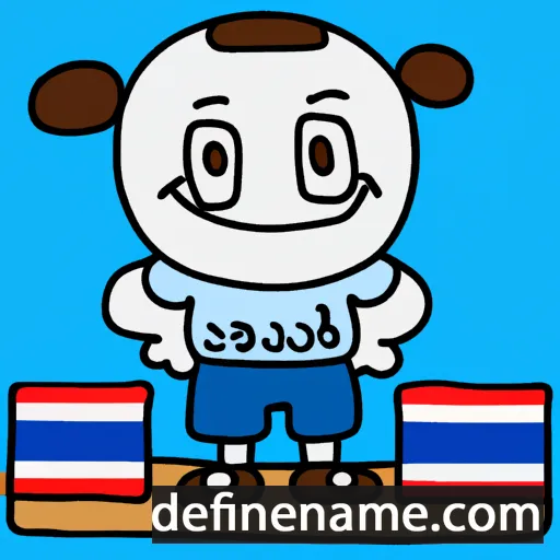 Sakchai cartoon