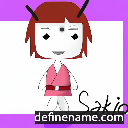 Sakiko cartoon