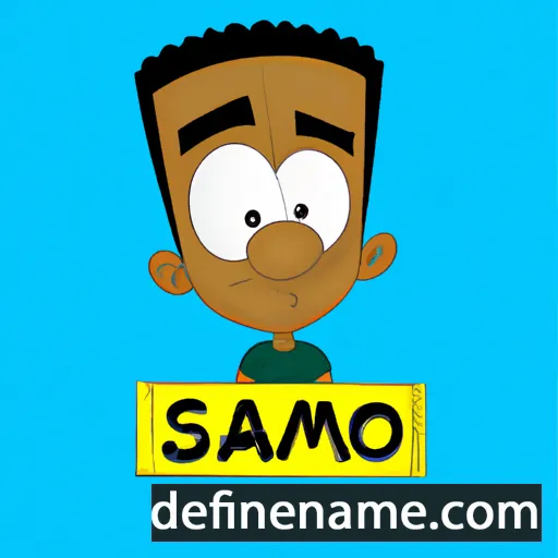 cartoon of the name Samir