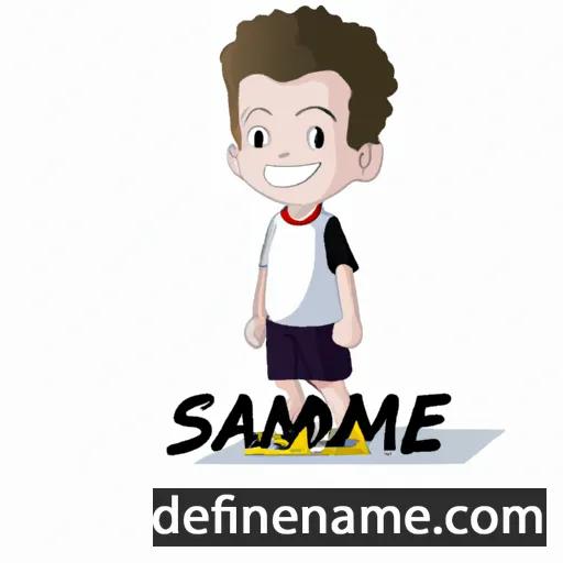 cartoon of the name Samouel