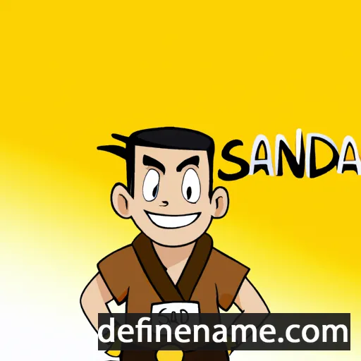 Sanda cartoon