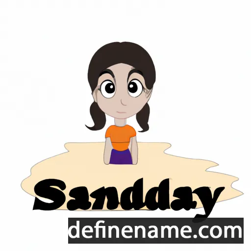 Sandhya cartoon