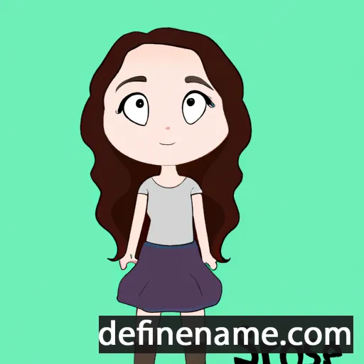 Saoirse cartoon