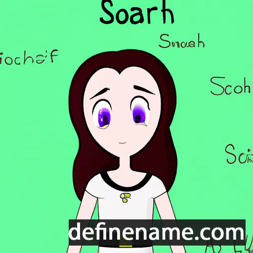 cartoon of the name Saorlaith