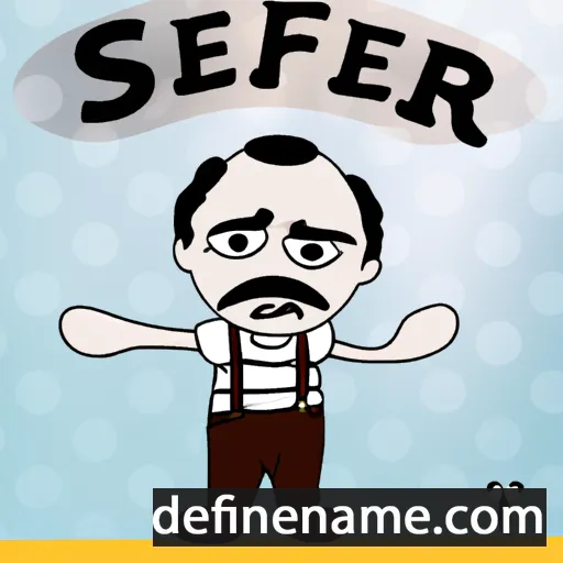 cartoon of the name Şerif