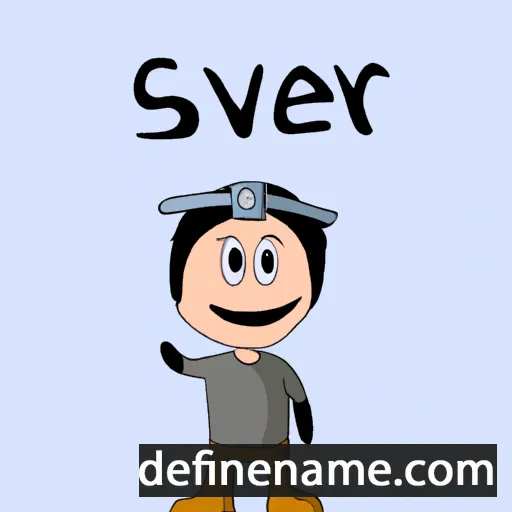 cartoon of the name Şevval