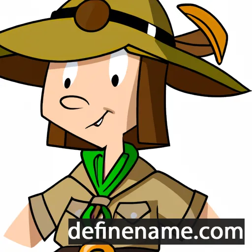 Scout cartoon