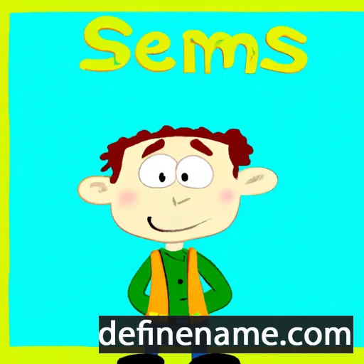 Séamus cartoon