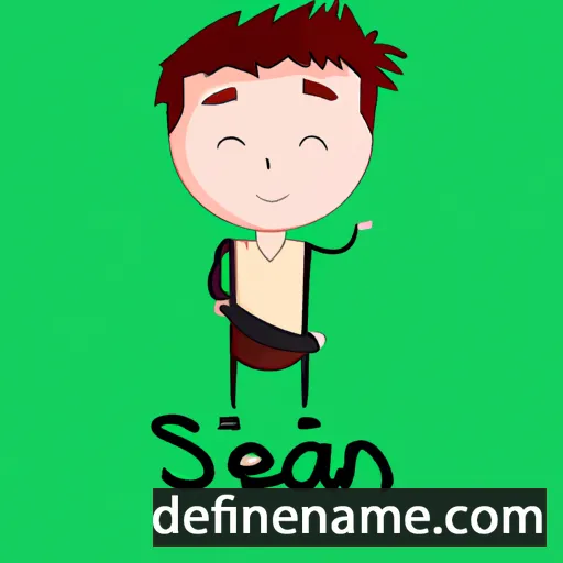 Seanán cartoon