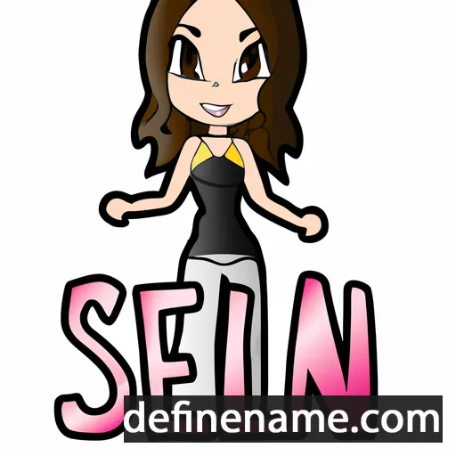 Selena cartoon