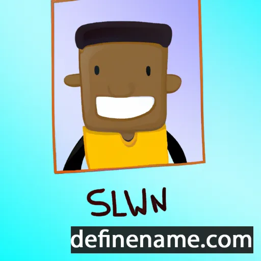 cartoon of the name Selwyn