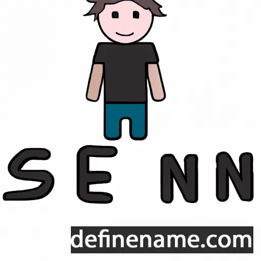 cartoon of the name Senn