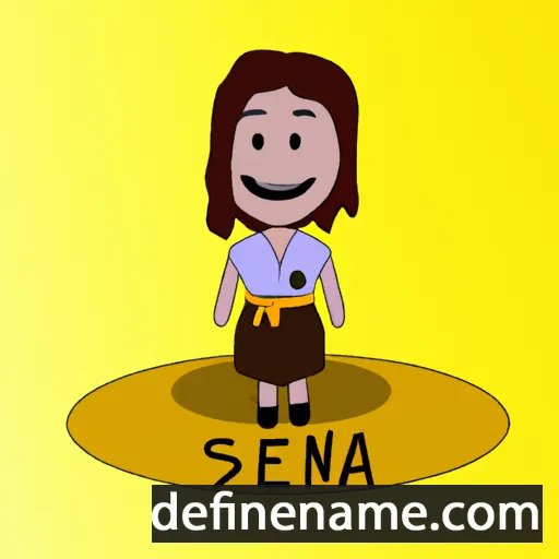 cartoon of the name Senta