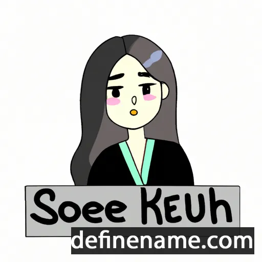 Seo-Hyun cartoon