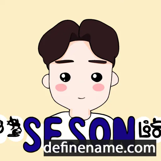 Seo-Joon cartoon