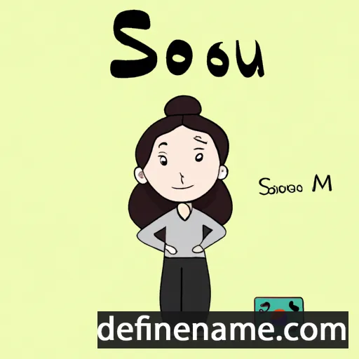 Seo-Yun cartoon